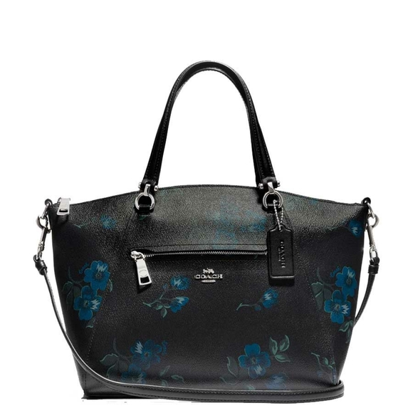 coach prairie satchel floral